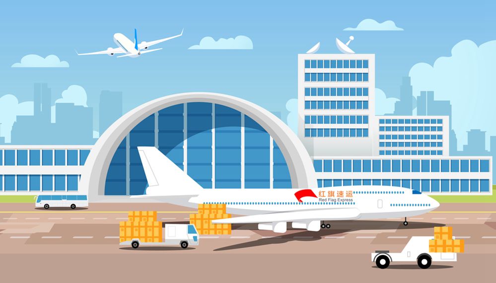 16855835353910.jpg 攝圖網(wǎng)_305968331_航空貨運(yùn)物流卡車(chē)飛機(jī)包裹背景圖(企業(yè)商用)_副本.jpg